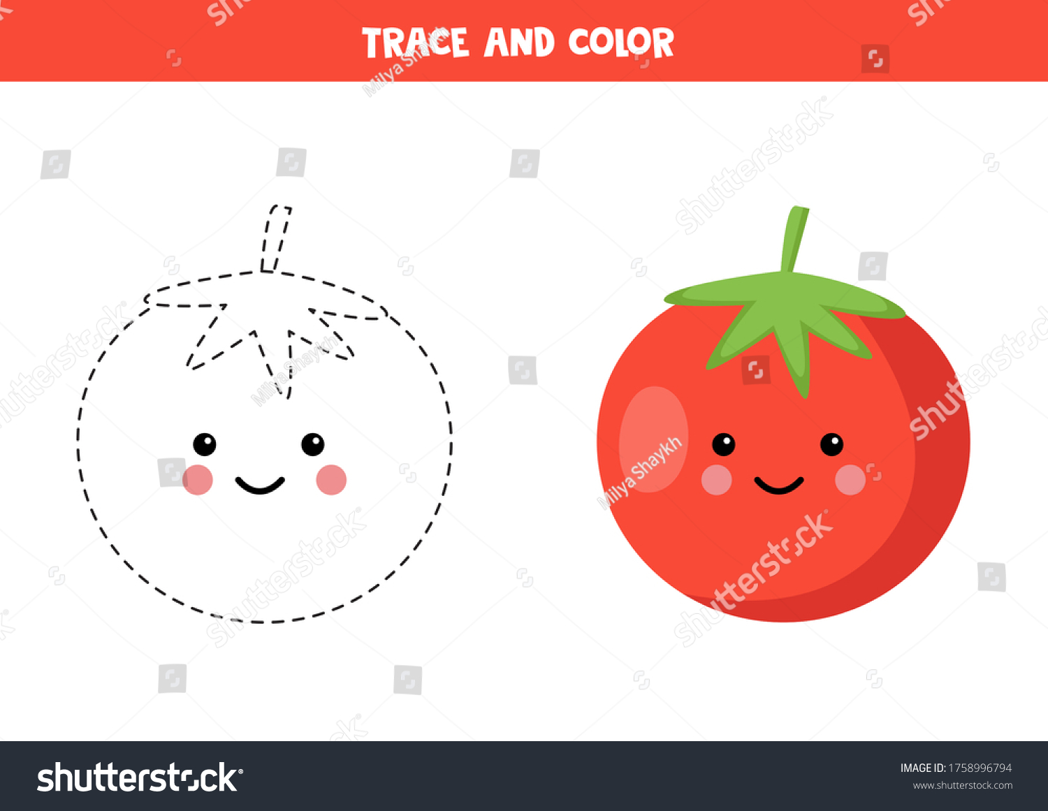Thousand color red activity worksheets royalty
