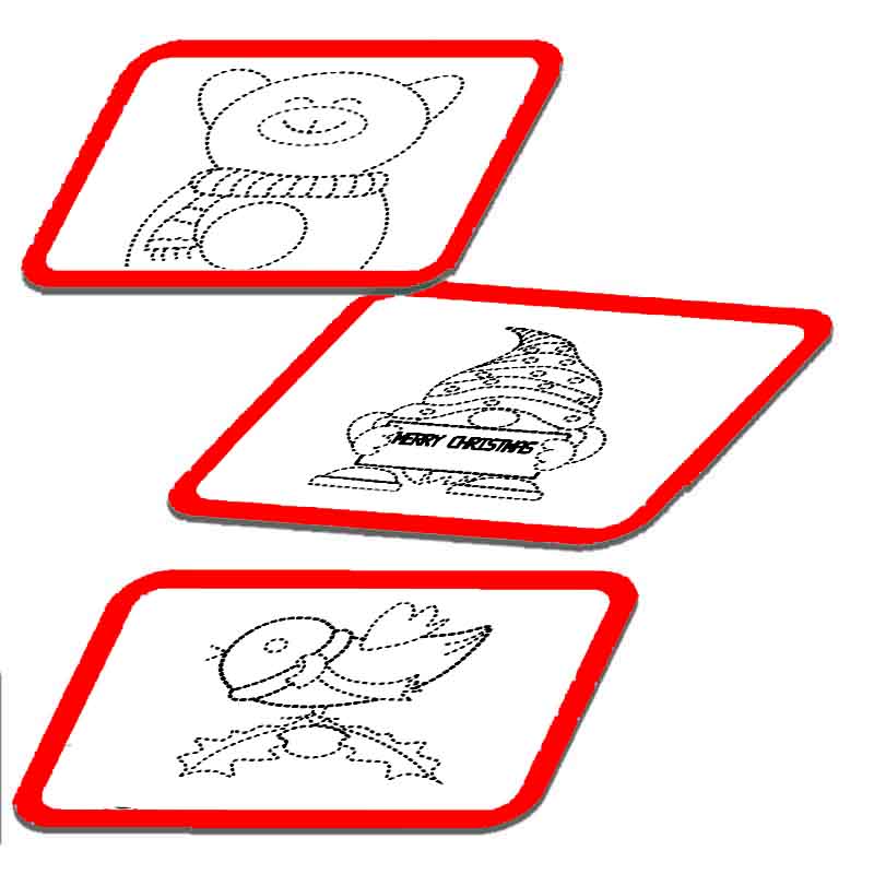 Awesome x christmas loring pages flash cards for kids