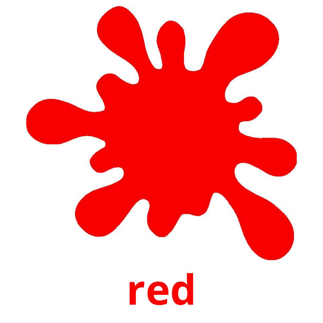 Free base colors flashcards pdf english words