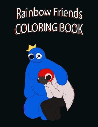 Rainbow friends coloring book by coloring rainbow coloring pages