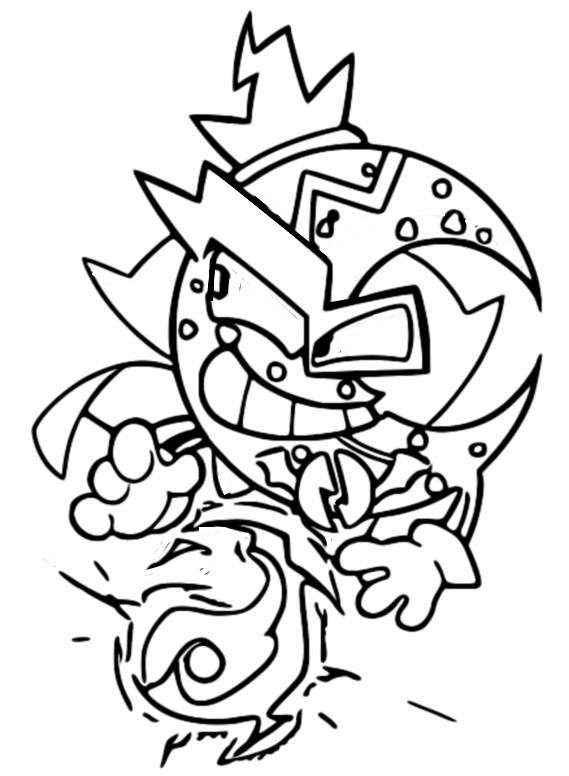 Coloring pages superthings