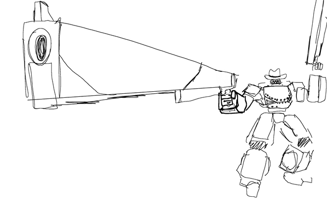 This was probably designed for cool factor and im sure its a great weapon but the duckett is one of the funniest gun designs ive ever seen in video games rarmoredcore