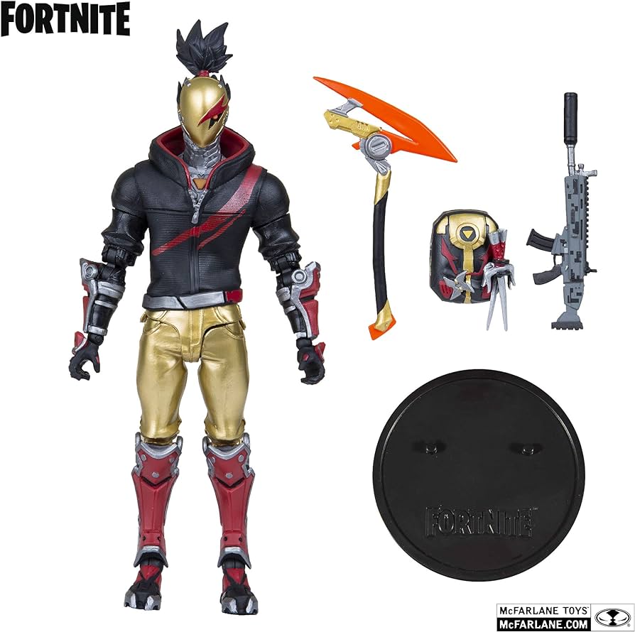 Mcfarlane toys fortnite red strike day date premium action figure everything else