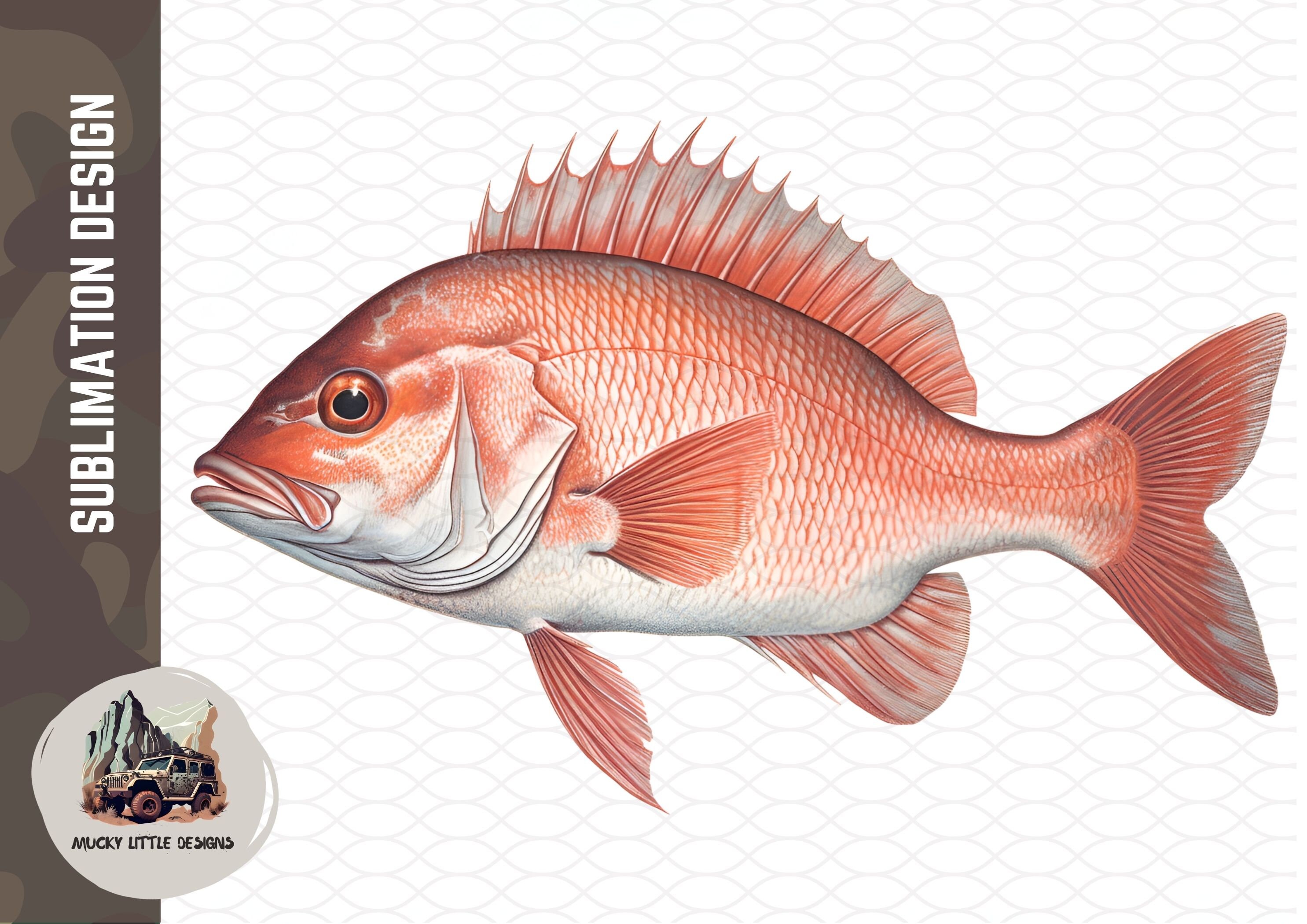 Red snapper sublimation red snapper png red fish png red snapper clipart red snapper print files red snapper wall art printable download