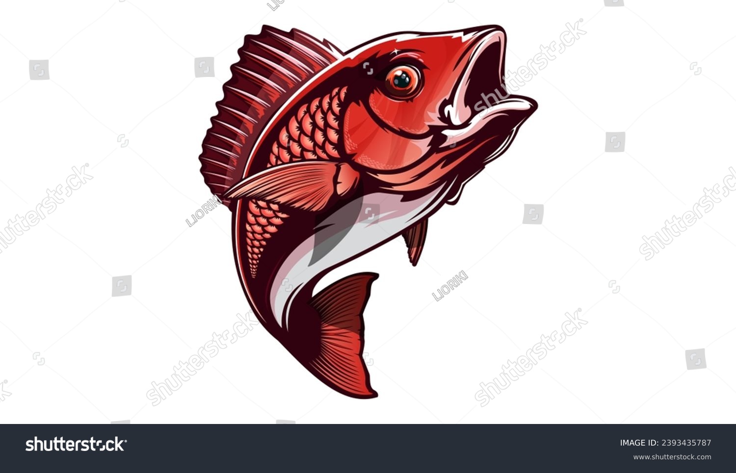 Red snapper silhouette images stock photos d objects vectors