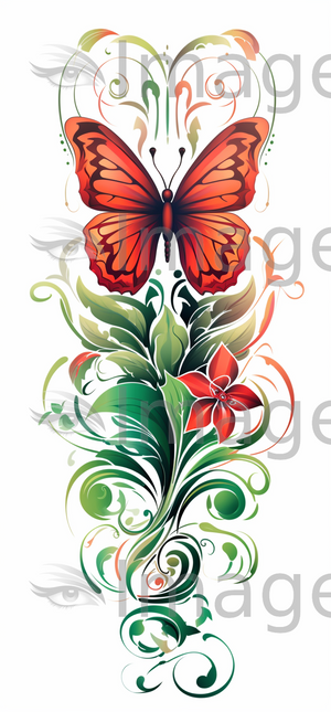 Butterfly tattoo