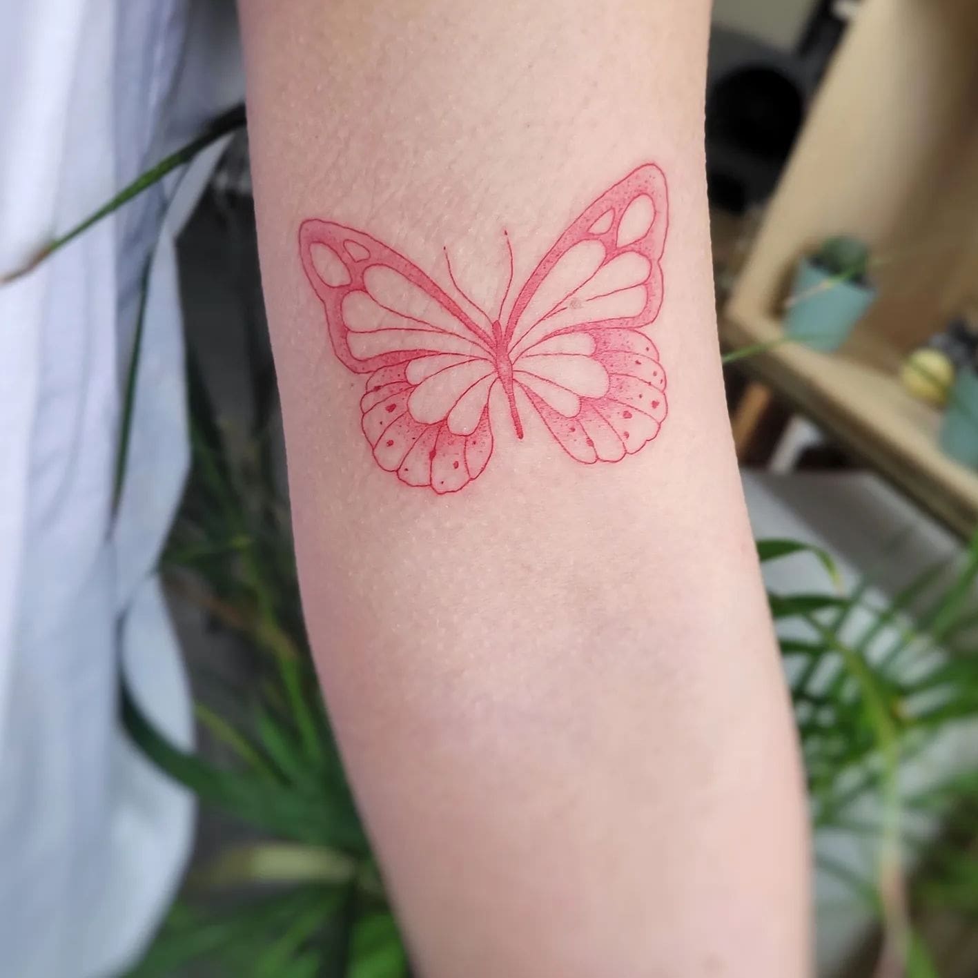 Red butterfly tattoo designs with meanings that will amaze you