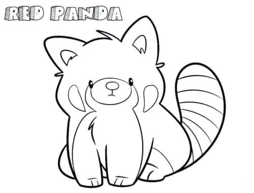 Free panda coloring pages printable