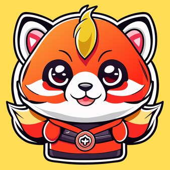 Page kitsune mask template