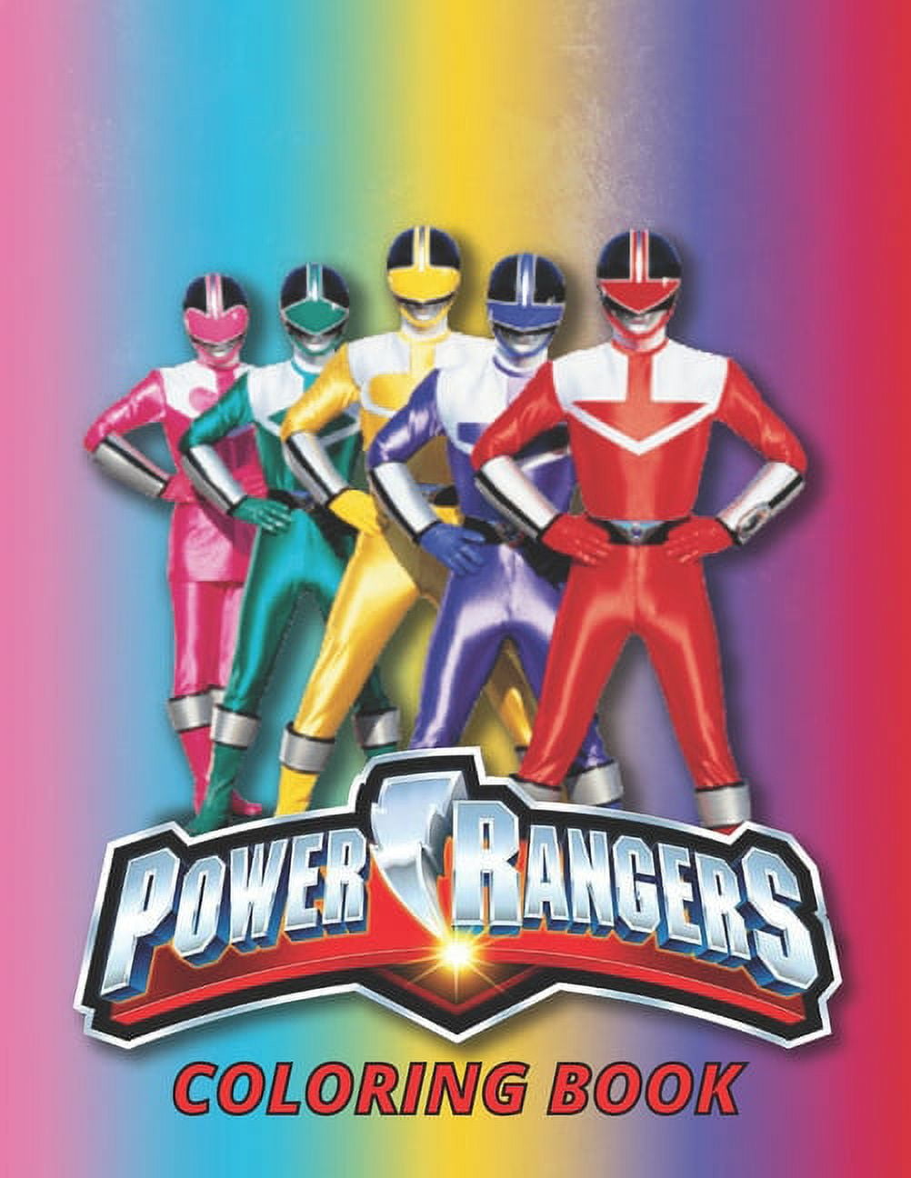 Power rangers coloring book ower rangers coloring book perfect edition for kids ages