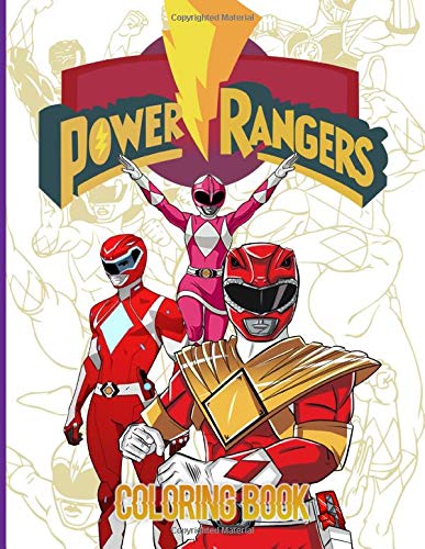Buy power rangers loring book power rangers adult loring books with newest unofficial images online at israel