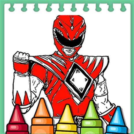 Rangers coloring book pages