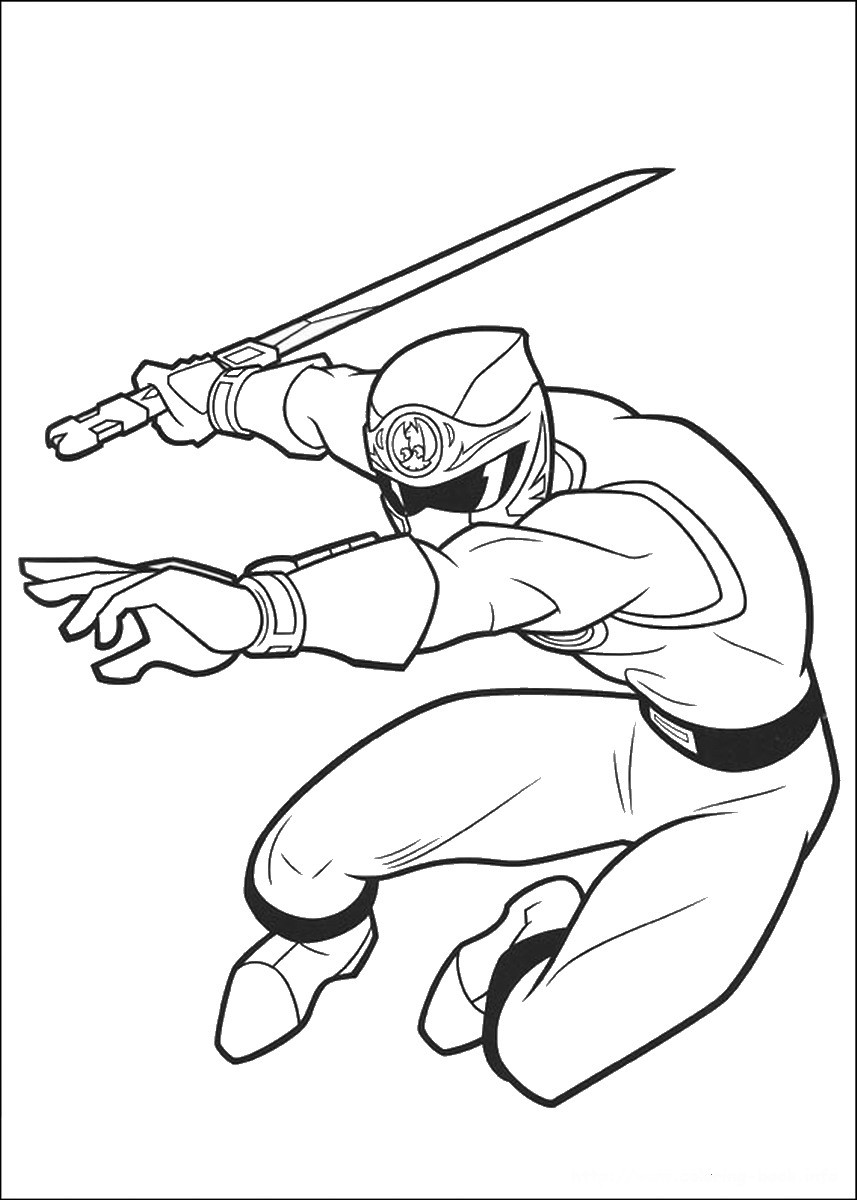 Coloring pages power rangers coloring book