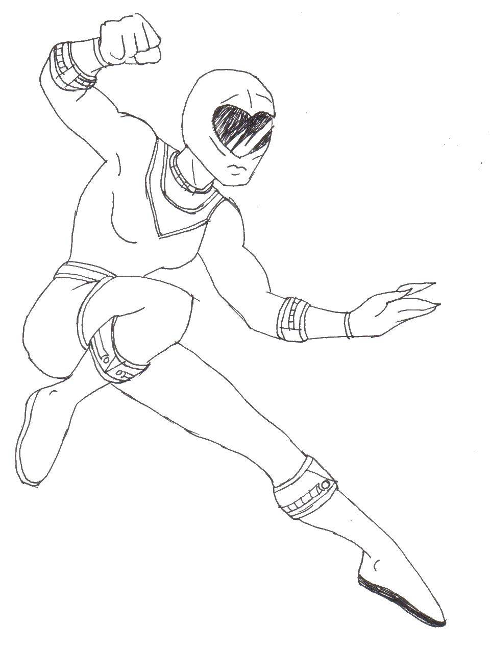 Online coloring pages power coloring power rangers the rangers