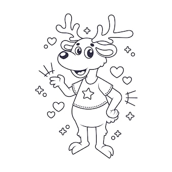 Christmas coloring sheets images