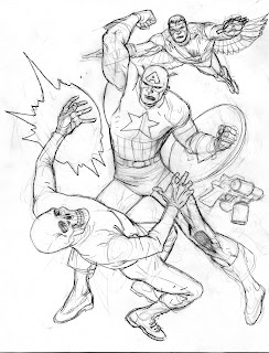 Kevin nowlan captain america mission