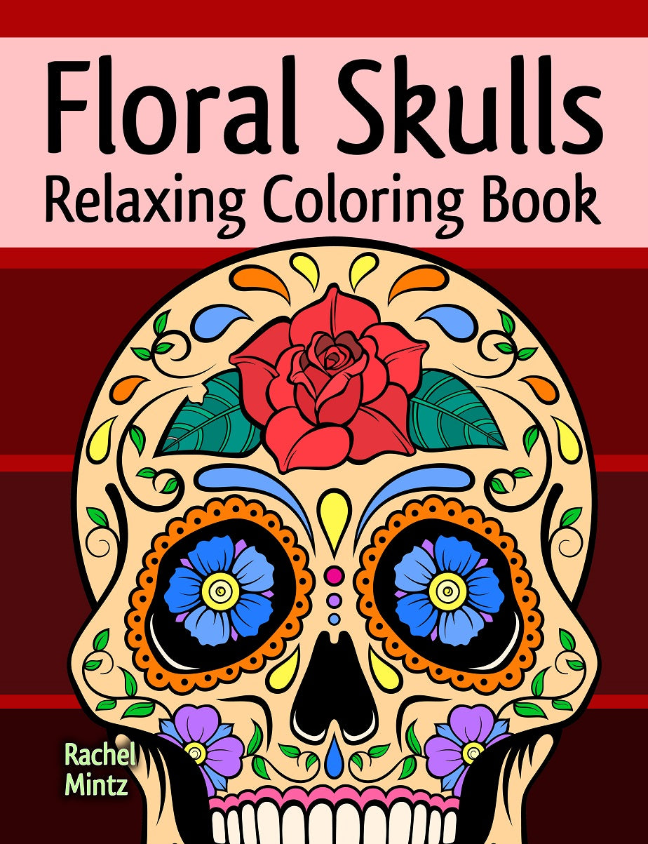 Floral skulls