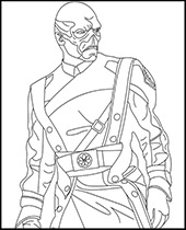 Top avengers coloring sheets pages