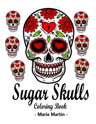 Sugar skulls coloring book intricate sugar skulls designs for stress relieving designs for skull lovers adult skull coloring books paperback wild rumpus