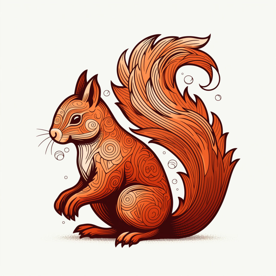 Squirrel coloring page coloring pages mimi panda