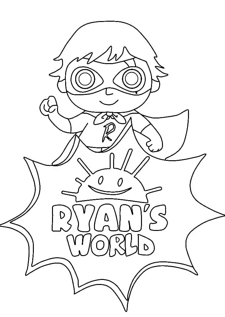 Red titan ryans world fãrbung seite