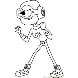 Teen titans go coloring pages for kids printable free download