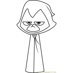 Teen titans go coloring pages for kids printable free download