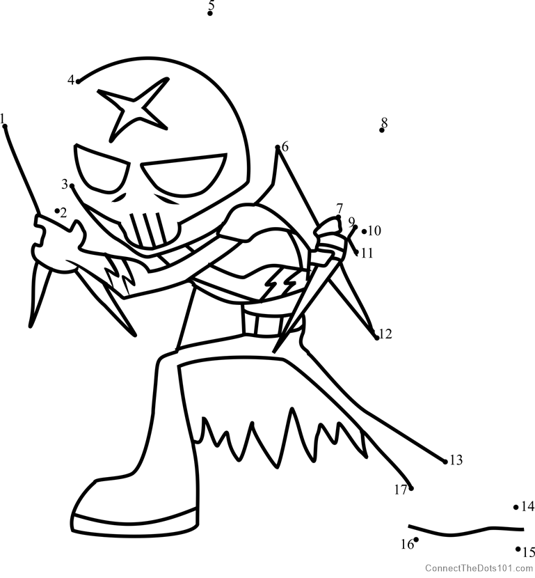Red x teen titans go dot to dot printable worksheet