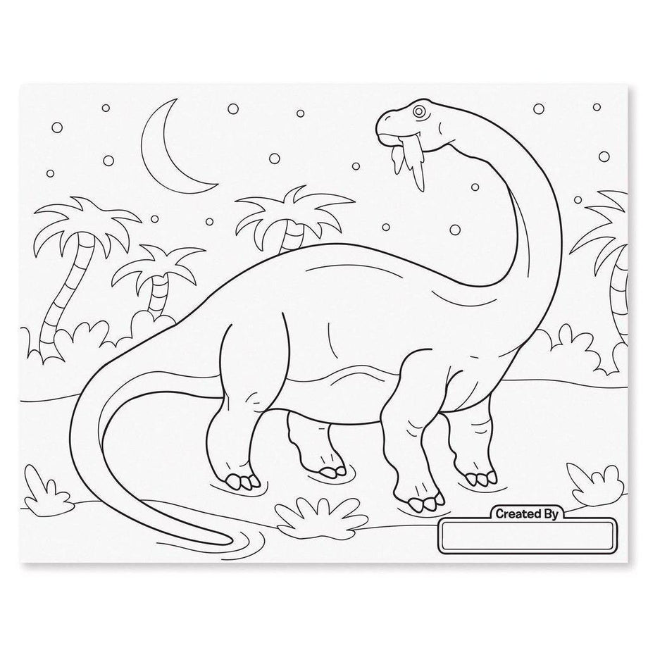 Jumbo coloring pad