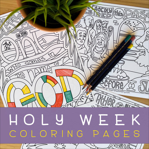Reformation day coloring page poster â illustrated ministry