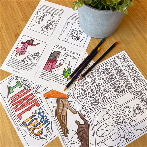 Reformation day coloring page poster â illustrated ministry