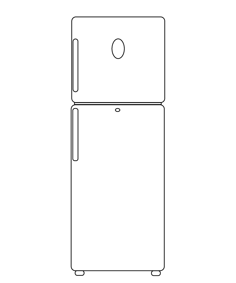 Refrigerator colouring picture free colouring book for children â monkey pen store
