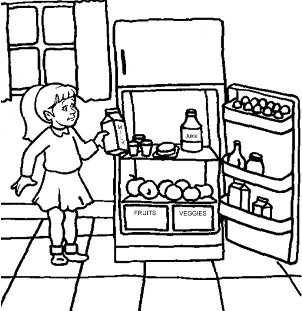 Dont leave food out coloring page food coloring pages food coloring candy coloring pages