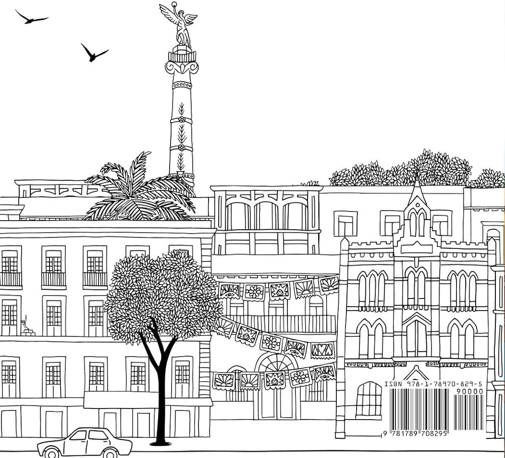 Buy cool colorg pages for adults buildgs architecture and cities advanced colorg colourg books for adults with colorg pages buildgs cities adult colourg colorg books book onle at low