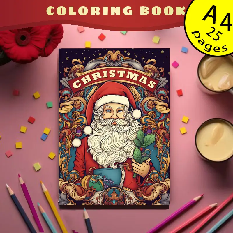 Papel a engrosado pãginas libro para colorear con tema