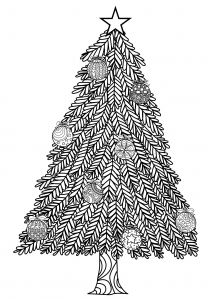 Regalo de navidad para recortar