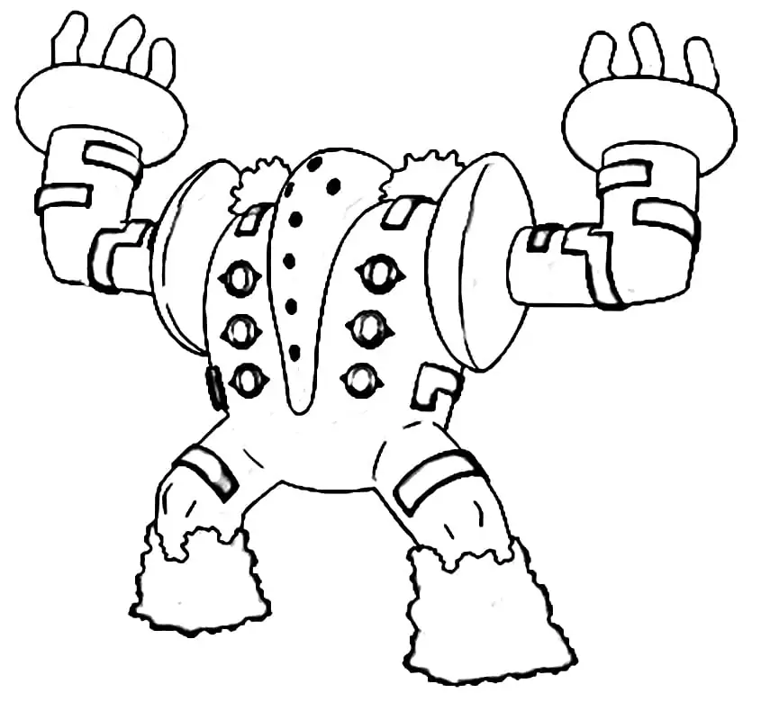 Regigigas fãrbung seite