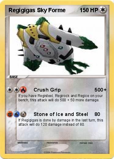 Pokemon regigigas sky forme