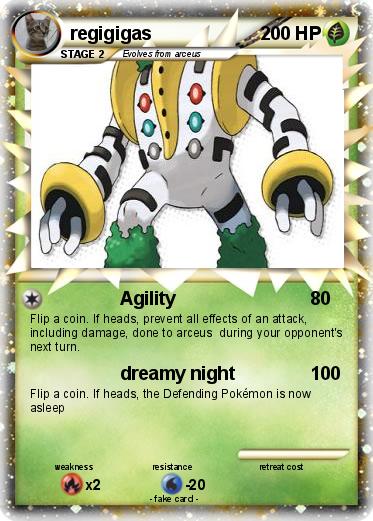 Pokemon regigigas