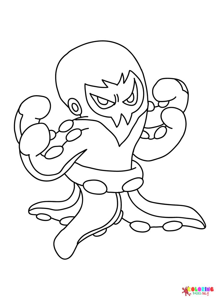 Grapploct coloring pages
