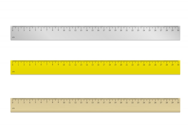 Premium vector measuring ruler tape for tool roulette