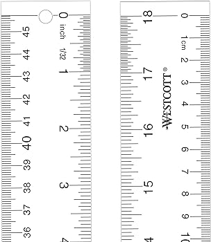 Westcott acrylic clear ruler in office and school rulers office products