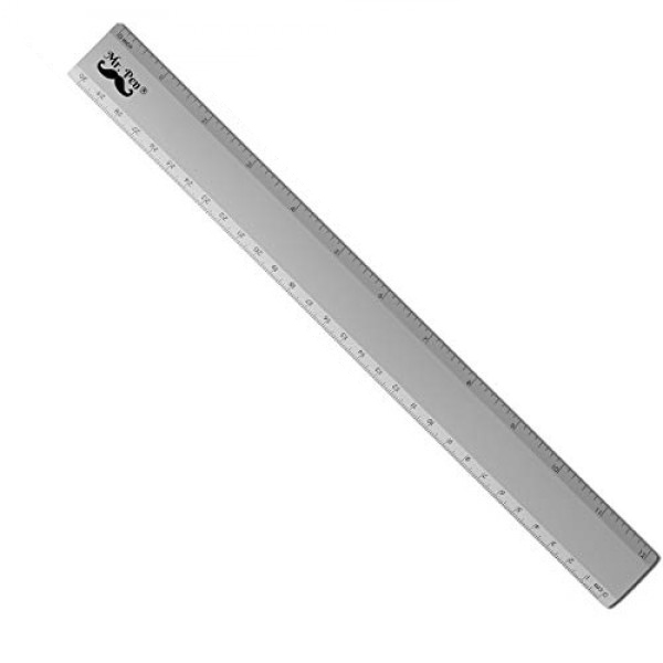Ruler metal inches