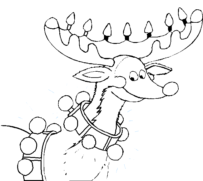 Reindeer coloring pages santa reindeer coloring pages team colors