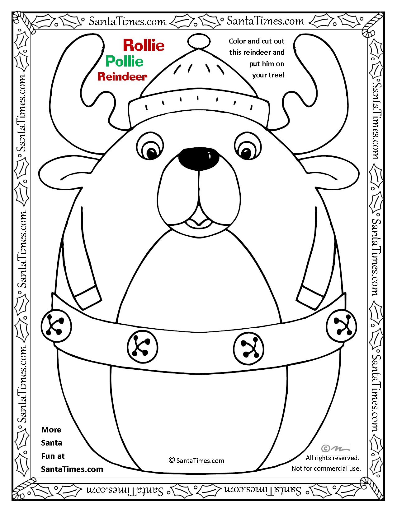 Rollie pollie reindeer