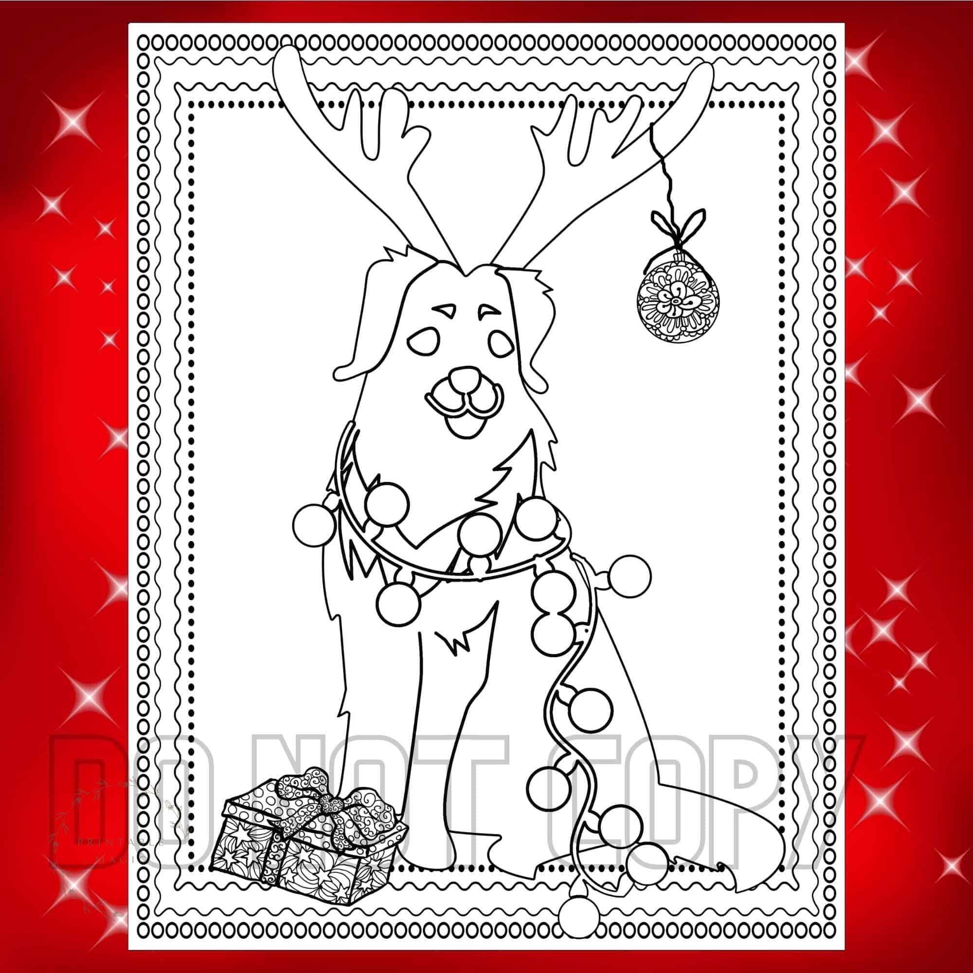 Christmas coloring fun