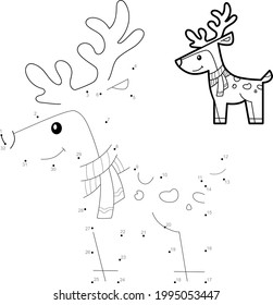 Dot dot christmas puzzle children connect àààààààààªàààà àààààààààààªààààà