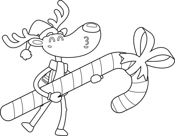 Deer eyes stock illustrations royalty