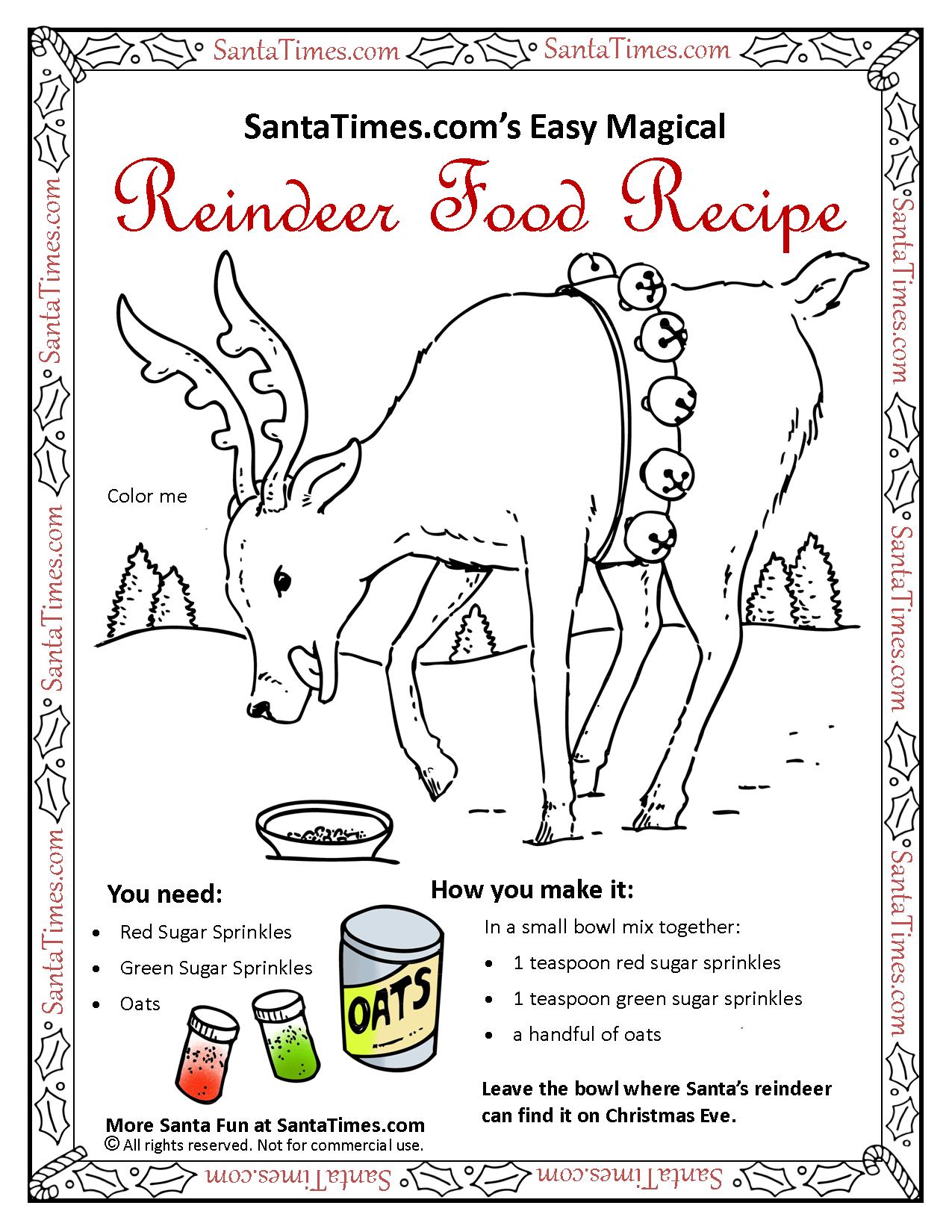 Reindeer food