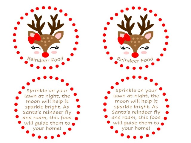 Magic reindeer food